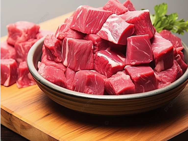 beef cubes